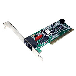 PCI software data/fax modem