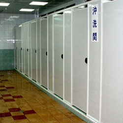 PVC toilet partitions 