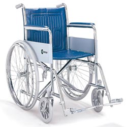 standard steel wheelchair