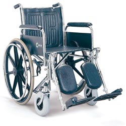 standard steel wheelchair 