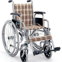 standard steel wheelchair