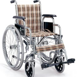 standard steel wheelchair 