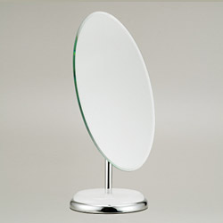 oval shape table mirrors 