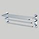 Towel Shelves With Two Bars