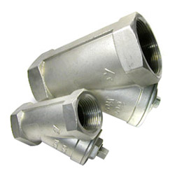 Y strainer valve