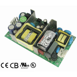 ac open frame switching power supply 20 watts single outputs 