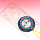 Acrylic Map Compasses