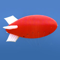 advertising helium blimp