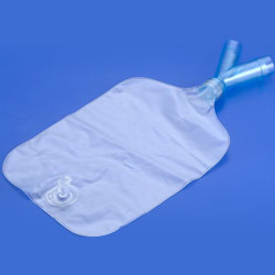 aerosol drainage bag with y piece