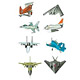 Airplane Stickers