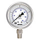 all stainless steel filled pressure gauges 