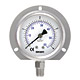 all stainless steel filled pressure gauges 