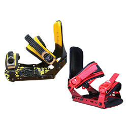 aluminum adult snowboard bindings