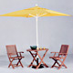 Aluminum Folding Garden Parasols