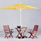 aluminum folding garden parasols 