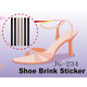 anti rubbing shoe rim tpr gel insoles sticker 