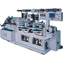 auto flat-bed label printing machine