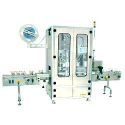 auto shrinkable label inserting machines