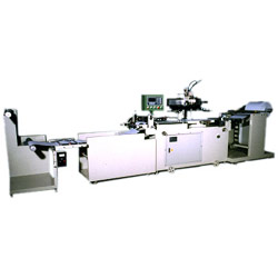 CNC full automatic continuous rolling screen printing machine, screen printing machine, printing machine, printing machinery, screen printing machinery. 