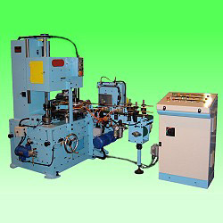 automatic vertical flanging machine