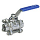 3-pc full port ball valves 