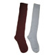 Bamboo Rib Knee High Socks