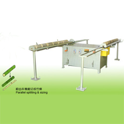 bamboo splitting and sizing machine 