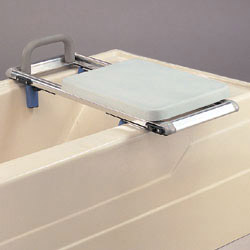 bathtub sliding shower board 