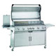 6 burner hooded gas bbq grills 