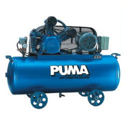 belt drive two stage air compressor