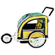 bicycle trailer, bicycle stroller. 