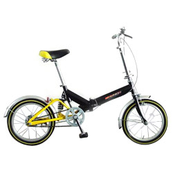 folding bike suspension