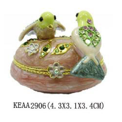 birds jewelry box
