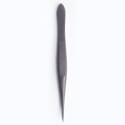 black applied tweezer