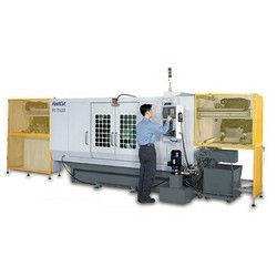 both ends simultaneous cutting cnc lathes