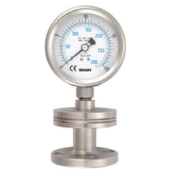 bottom flange with diaphragm pressure gauges 1 