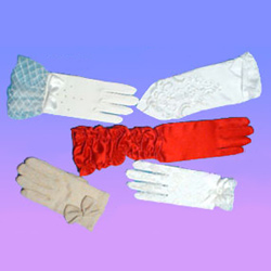 bridal party or carnival gloves 