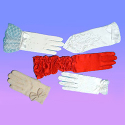 bridal party or carnival gloves 