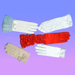 bridal party or carnival gloves 