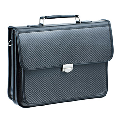 woven carbon briefcase