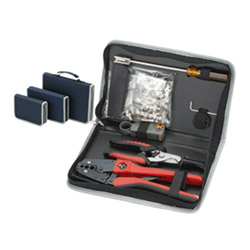 cable tv coax termination tool kit 
