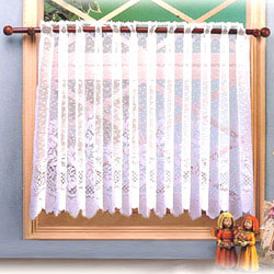 cafe curtain rod system