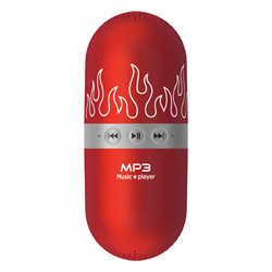 capsule type mp3 player with speaker