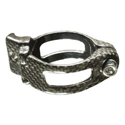 carbon wrap front derailleur clamp