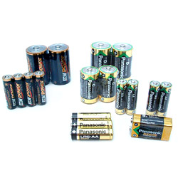 carbon zinc batterie 