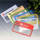 Card Magnifiers  (Fresnel Lens)