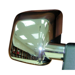 chrome mirror cover