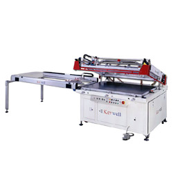 clam shell screen printing machine