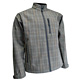 classic fasion check soft shell jacket 