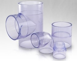 clear pvc fittings 